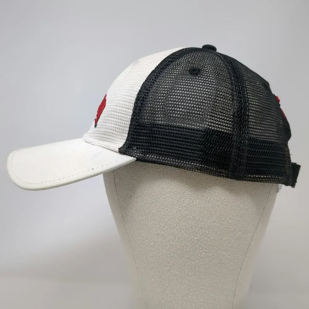 Stylemaster Jim Beam Racing White One Size Baseball Cap Hat Robby Gordon Mesh